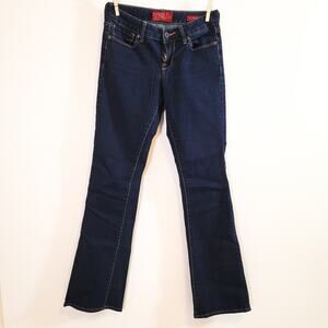 Lucky Brand Leyla Boot Dark Wash Blue Jean 2/26